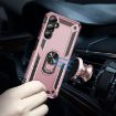 Samsung Galaxy A05s Shockproof Rose Gold Phone Case with Holder - 6