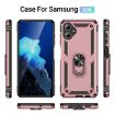 Samsung Galaxy A06 4G Shockproof TPU PC Case with Holder Rose Gold - 2