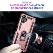 Samsung Galaxy A06 4G Shockproof TPU PC Case with Holder Rose Gold - 6