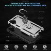 Samsung Galaxy A06 Shockproof Silver TPU + PC Case with Holder - 3