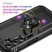 Samsung Galaxy A16 5G Shockproof Phone Case with Holder - Black - 5