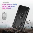 Samsung Galaxy A16 5G Shockproof Phone Case with Holder - Black - 7