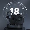 T&G T40 TWS IPX6 Waterproof Wireless Earphones with Charging Box Orange - 4