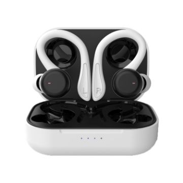 T&G T40 TWS IPX6 Waterproof Wireless Earphones with Charging Box White - 1