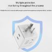 KYFEN USB Smart Mini Multi-function Fast Charging Socket - Black - 2