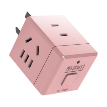 KYFEN USB Smart Mini Fast Charging Socket - Pink, Multi-function - 1
