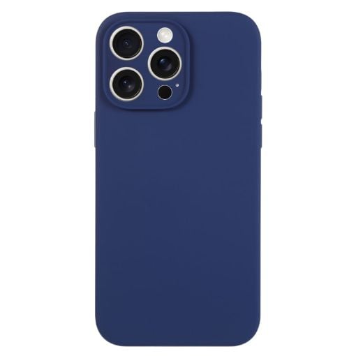 iPhone 15 Pro Royal Blue Liquid Silicone Phone Case - 1