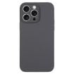 iPhone 15 Pro Charcoal Black Liquid Silicone Phone Case - 1