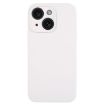 iPhone 15 Plus White Liquid Silicone Phone Case - Pure Color - 1