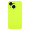 iPhone 15 Plus Bright Green Liquid Silicone Phone Case - 1