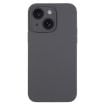 iPhone 15 Plus Charcoal Black Liquid Silicone Phone Case - 1