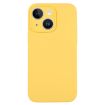iPhone 14 Plus Yellow Liquid Silicone Phone Case - Pure Color - 1