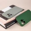iPhone 14 Willow Green Liquid Silicone Phone Case - Pure Color - 6