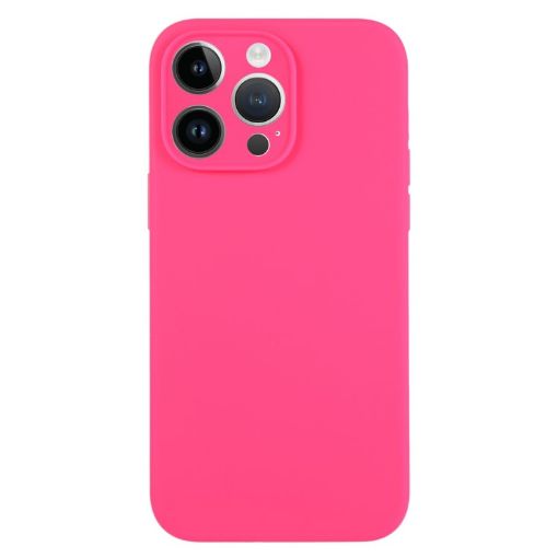 iPhone 14 Pro Fresh Pink Liquid Silicone Phone Case - 1