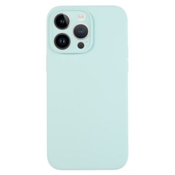 iPhone 14 Pro Max Turquoise Liquid Silicone Phone Case - 1