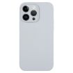 iPhone 13 Pro Max Grey Blue Liquid Silicone Phone Case - 1