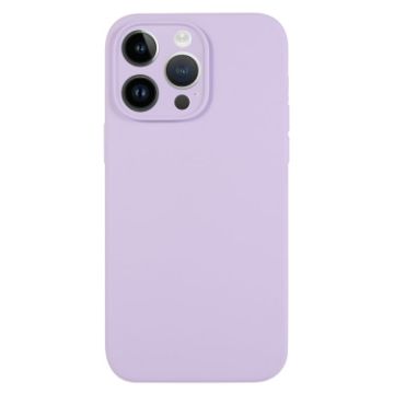 iPhone 13 Pro Lilac Purple Liquid Silicone Phone Case - 1