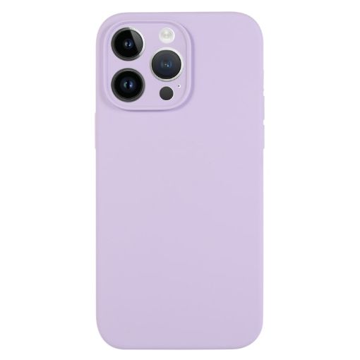 iPhone 13 Pro Lilac Purple Liquid Silicone Phone Case - 1