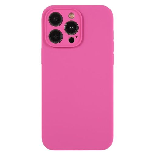 iPhone 12 Pro Pitaya Liquid Silicone Phone Case - Pure Color Fine Pore - 1
