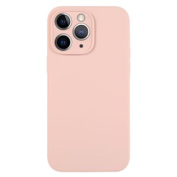 iPhone 11 Pro Max Sand Pink Liquid Silicone Phone Case - 1