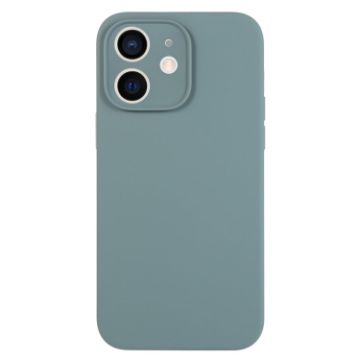 iPhone 11 Pine Needle Green Liquid Silicone Phone Case - 1