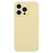 iPhone 16 Pro Max Creamy Yellow Liquid Silicone Phone Case - 1