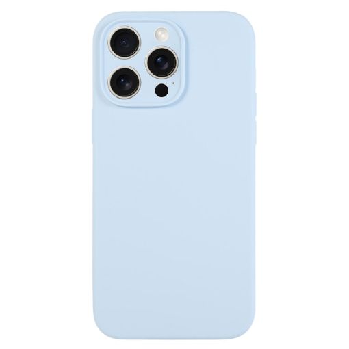 iPhone 16 Pro Max Sky Blue Liquid Silicone Phone Case - 1