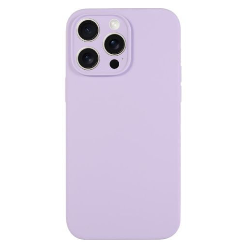 iPhone 16 Pro Max Lilac Purple Liquid Silicone Phone Case - 1