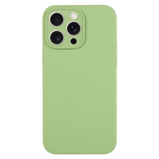 iPhone 16 Pro Max Mint Green Liquid Silicone Phone Case - 1