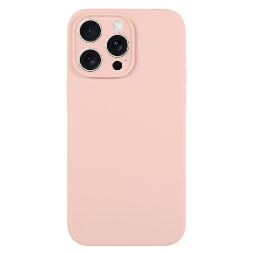 iPhone 16 Pro Sand Pink Liquid Silicone Phone Case - 1