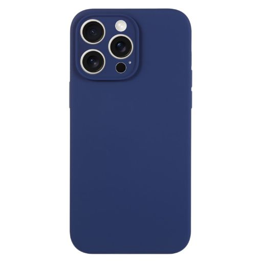 iPhone 16 Pro Royal Blue Liquid Silicone Phone Case - 1