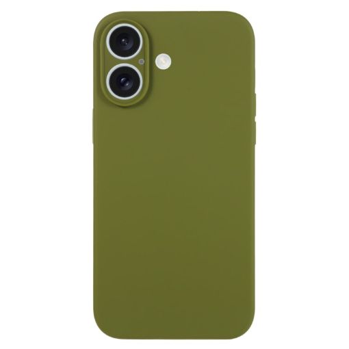 iPhone 16 Plus Pine Forest Green Liquid Silicone Phone Case - 1