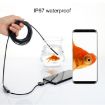 3 in 1 IP67 Waterproof Endoscope Camera USB-C/Micro USB/USB, 2m Length - 6