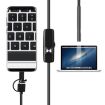 3 in 1 IP67 Waterproof Endoscope Camera USB-C/Micro USB/USB, 2m Length - 7