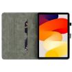 Redmi Pad 2/SE 11 Tiger Pattern Flip Leather Case - Dark Green - 4