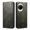 Huawei nova 14 Green Leather Phone Case - Oil Wax Crazy Horse Texture - 1