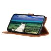 For Honor 400 Pro Global Retro Flip Leather Phone Case Brown - 8