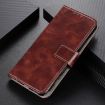 For Honor 400 Pro Global Retro Flip Leather Phone Case Brown 160.8mm - 2