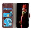 For Honor 400 Pro Global Retro Flip Leather Phone Case Brown 160.8mm - 5