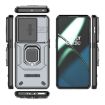OnePlus 11 5G Grey Shockproof Case with Holder - Sliding Camshield TPU+PC - 2