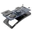 OnePlus 11 5G Grey Shockproof Case with Holder - Sliding Camshield TPU+PC - 5