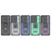 OnePlus 11R 5G Purple Shockproof Case with Holder - Sliding Camshield TPU+PC - 6