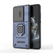 OnePlus 12 5G Blue Shockproof Phone Case with Holder - Camshield TPU+PC - 1
