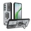 OnePlus Nord CE4 5G Grey Shockproof Phone Case with Holder - 1
