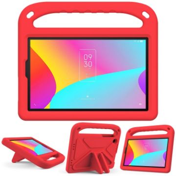 TCL Tab 8 LE EVA Shockproof Tablet Case with Holder - Red - 1