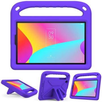 TCL Tab 8 LE EVA Shockproof Tablet Case with Holder - Purple - 1