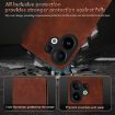 Vivo S30 AZNS Brown Flip Leather Phone Case - Calf Texture Skin Feel - 7