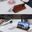 Vivo S30 Pro Mini Red AZNS Calf Texture Flip Leather Phone Case - 6