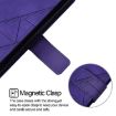 OPPO A5/A3 Pro 5G Crossbody 3D Embossed Flip Leather Case Purple - 4
