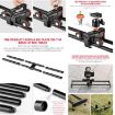 YELANGU L60ES 60cm Slide Rail Track with L5i Dolly Car - Black - 5